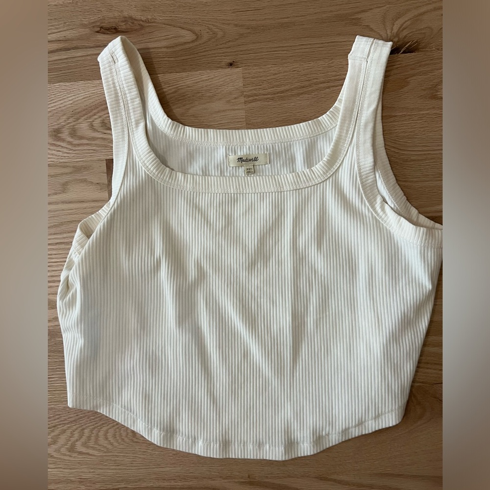 Madewell Tailored Crop Tank